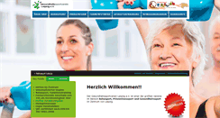 Desktop Screenshot of gesundheitssportverein.de